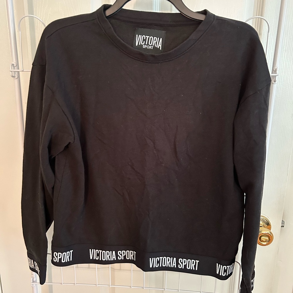 Victoria's Secret Black Crew Neck Sweater
